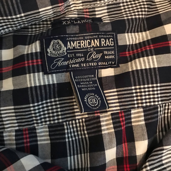XXL American Rag lightweight flannel button down - Picture 2 of 2